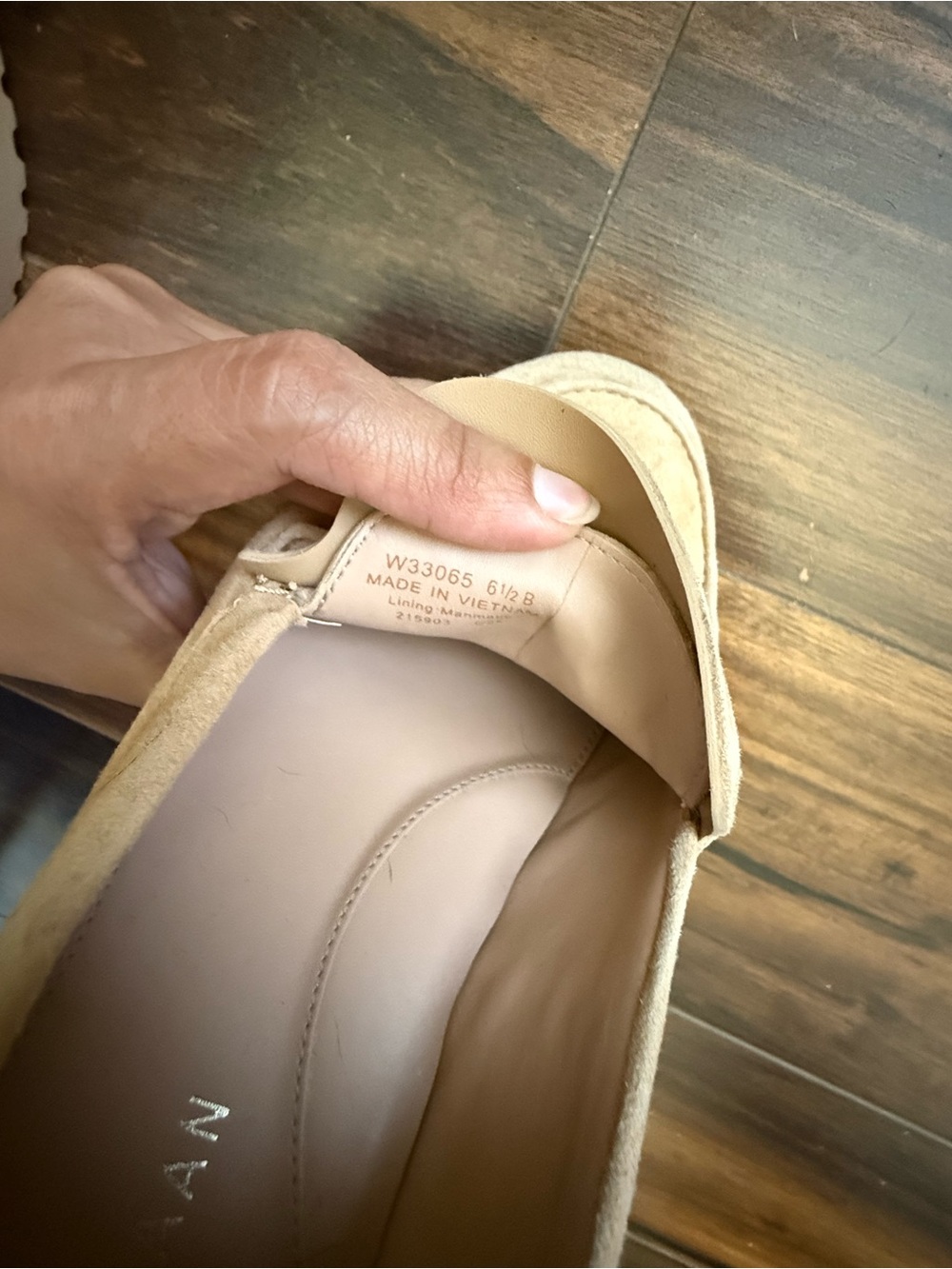 Cole Haan Suede Penny Loafers in Light Tan - Picture 6 of 6